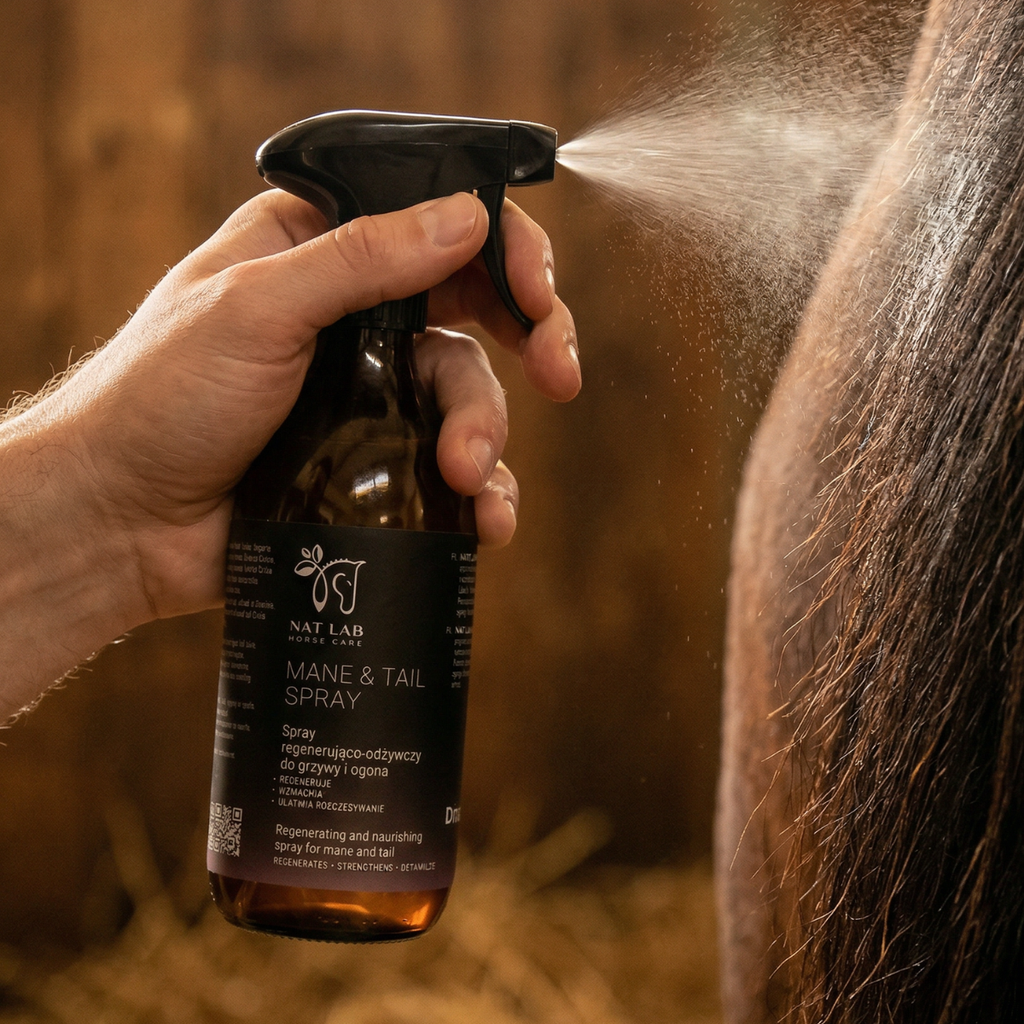 EQUI REPAIR Mane & Tail Spray – Collagen + Peptides | Nat Lab